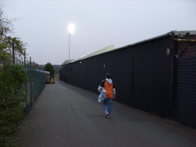 Rear of the East Stand